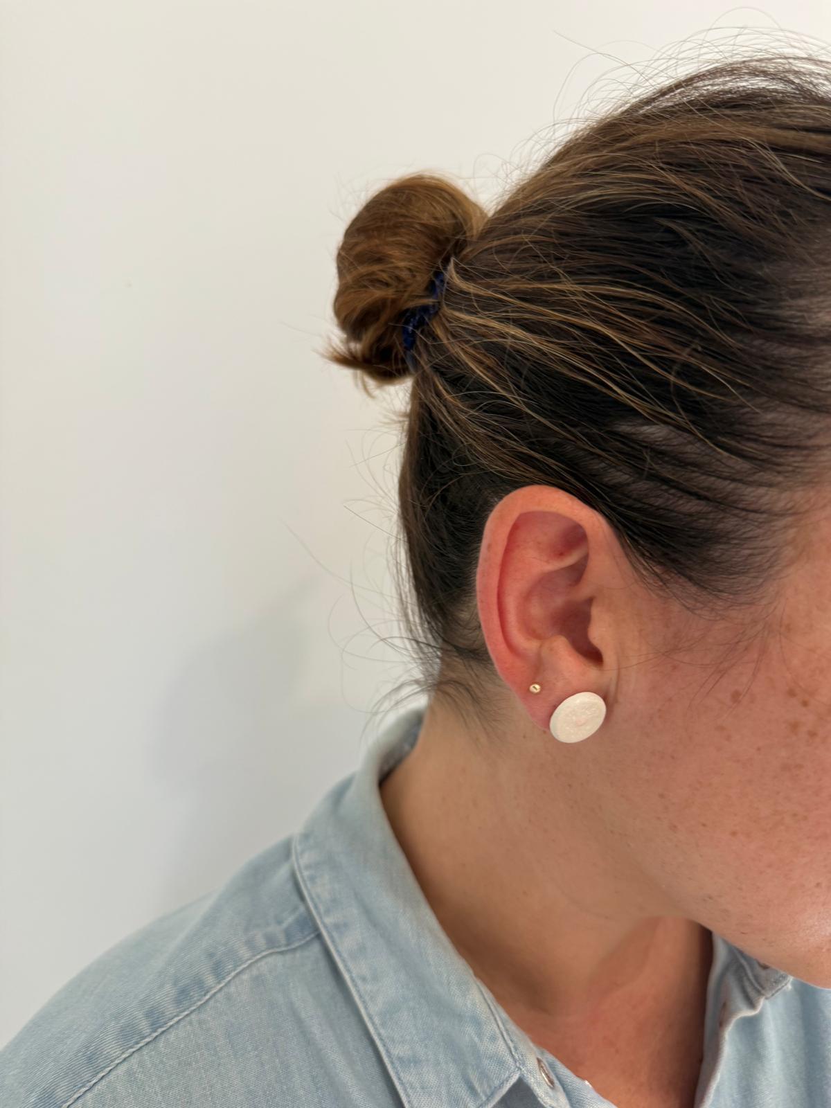 Boucles d'oreilles Octobre Rose