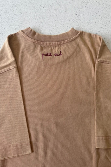 T-shirt ENJOY mixte Beige