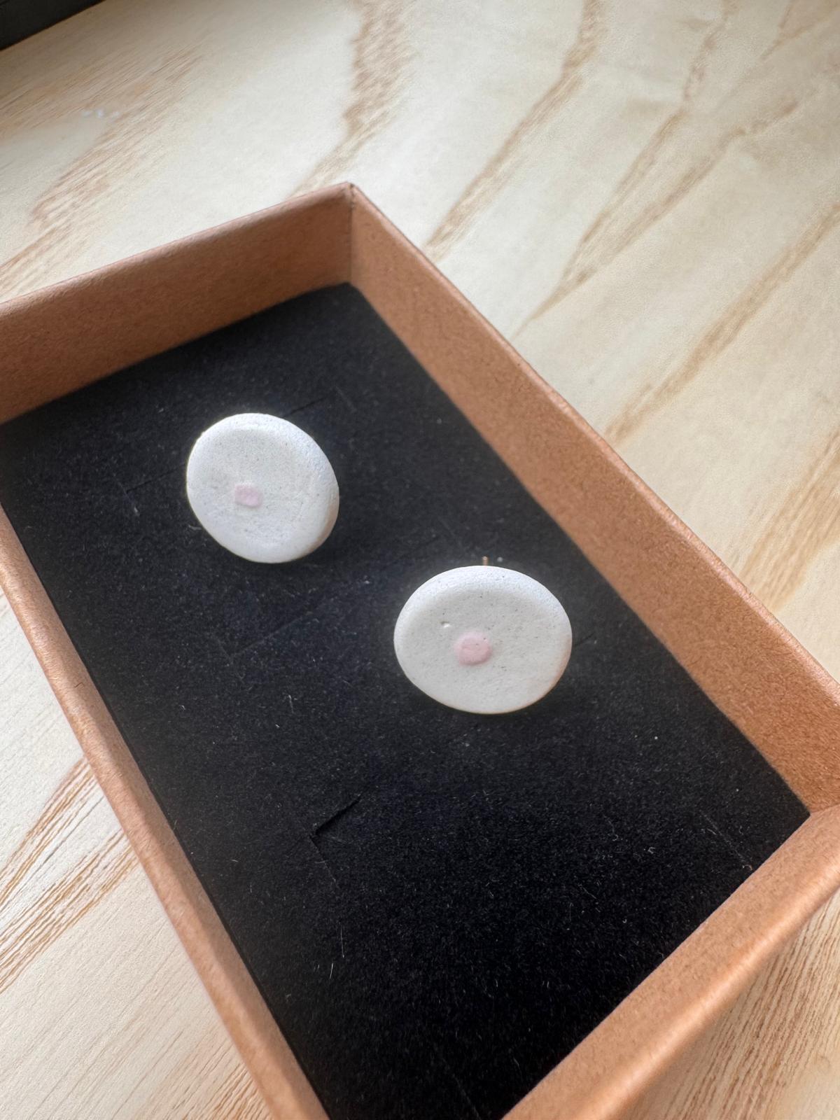 Boucles d'oreilles Octobre Rose