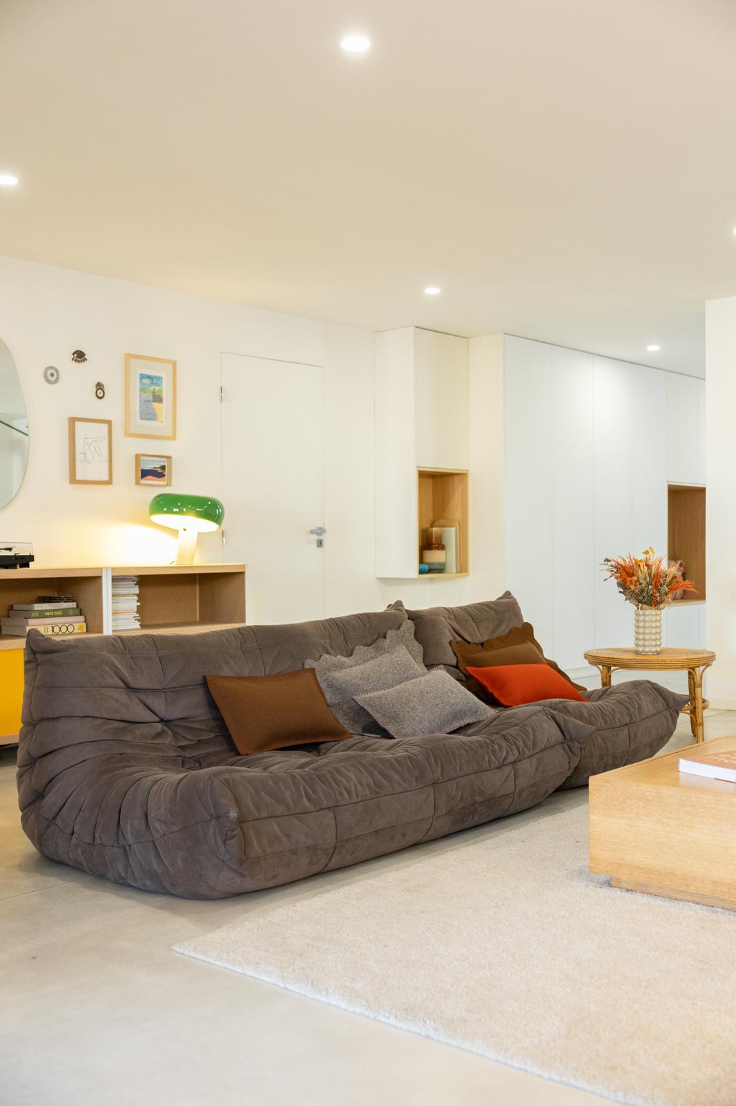 Coussin "Coixi" Chocolat