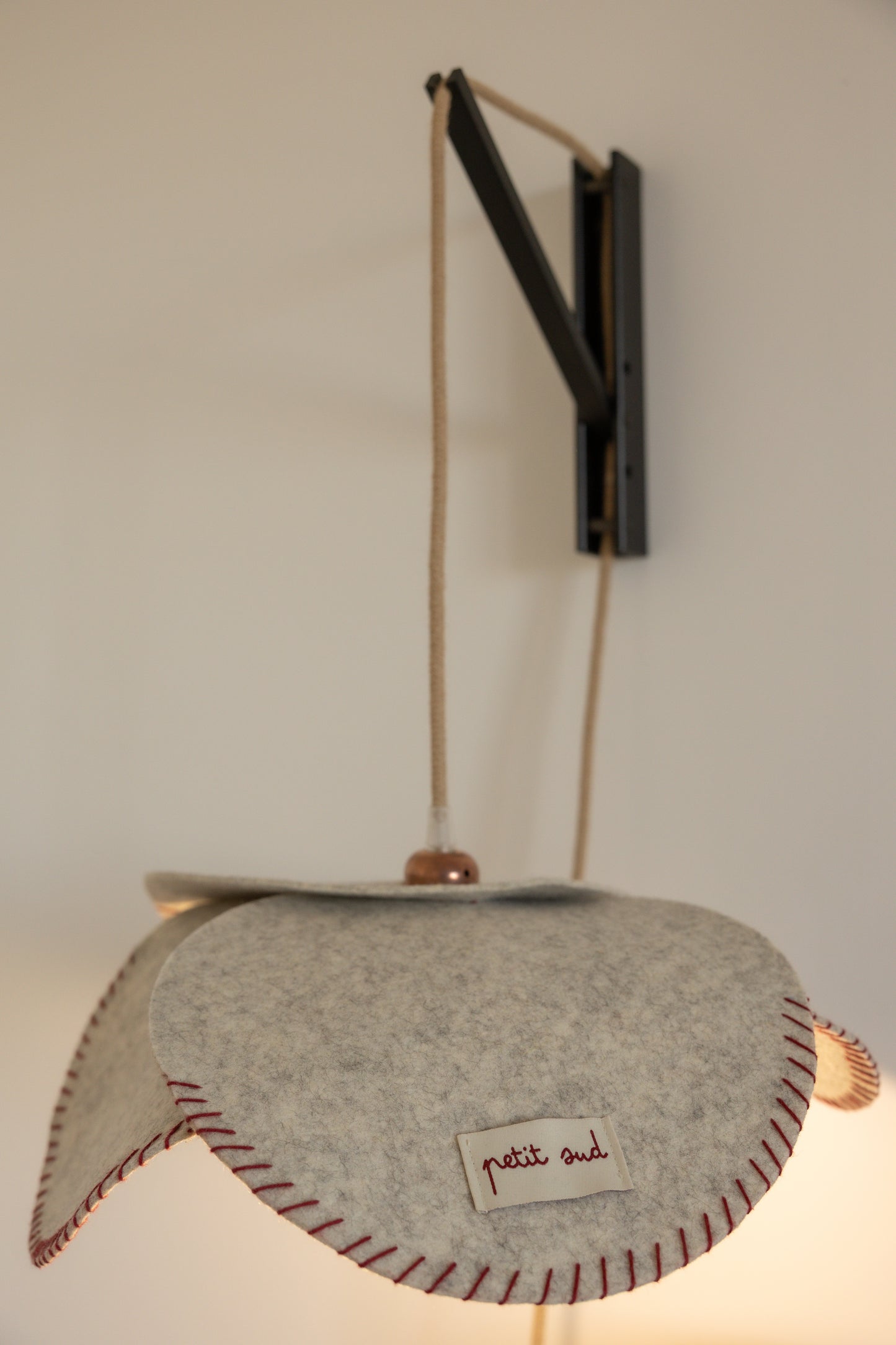 Suspension Flower Beige chiné