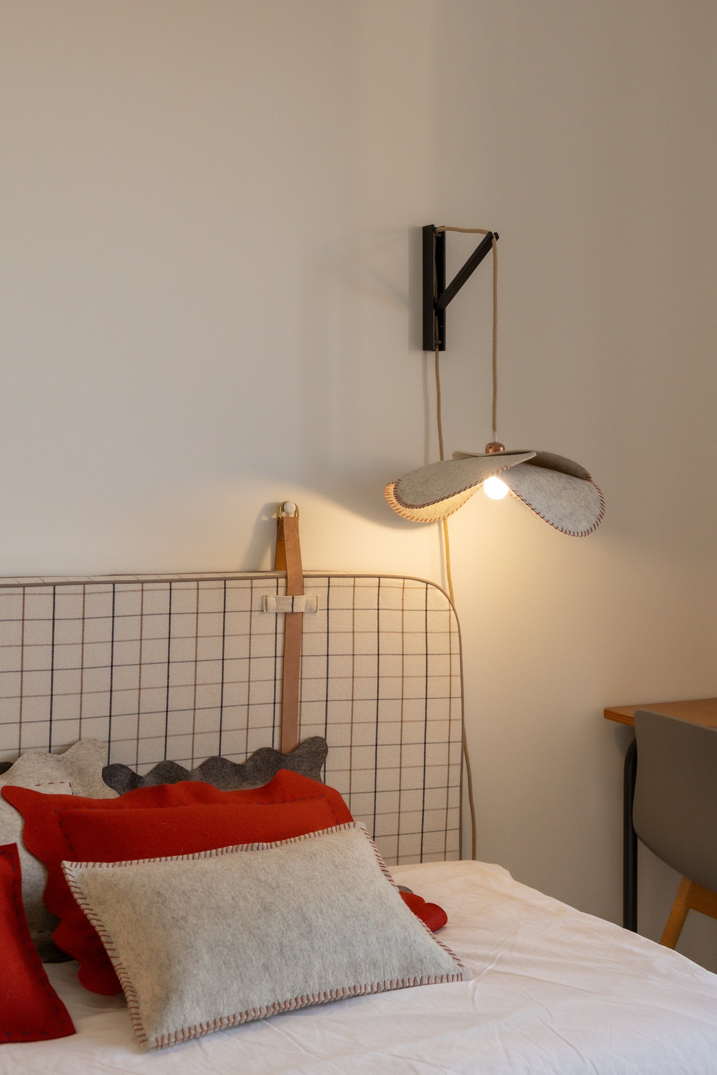 Suspension Flower Beige chiné