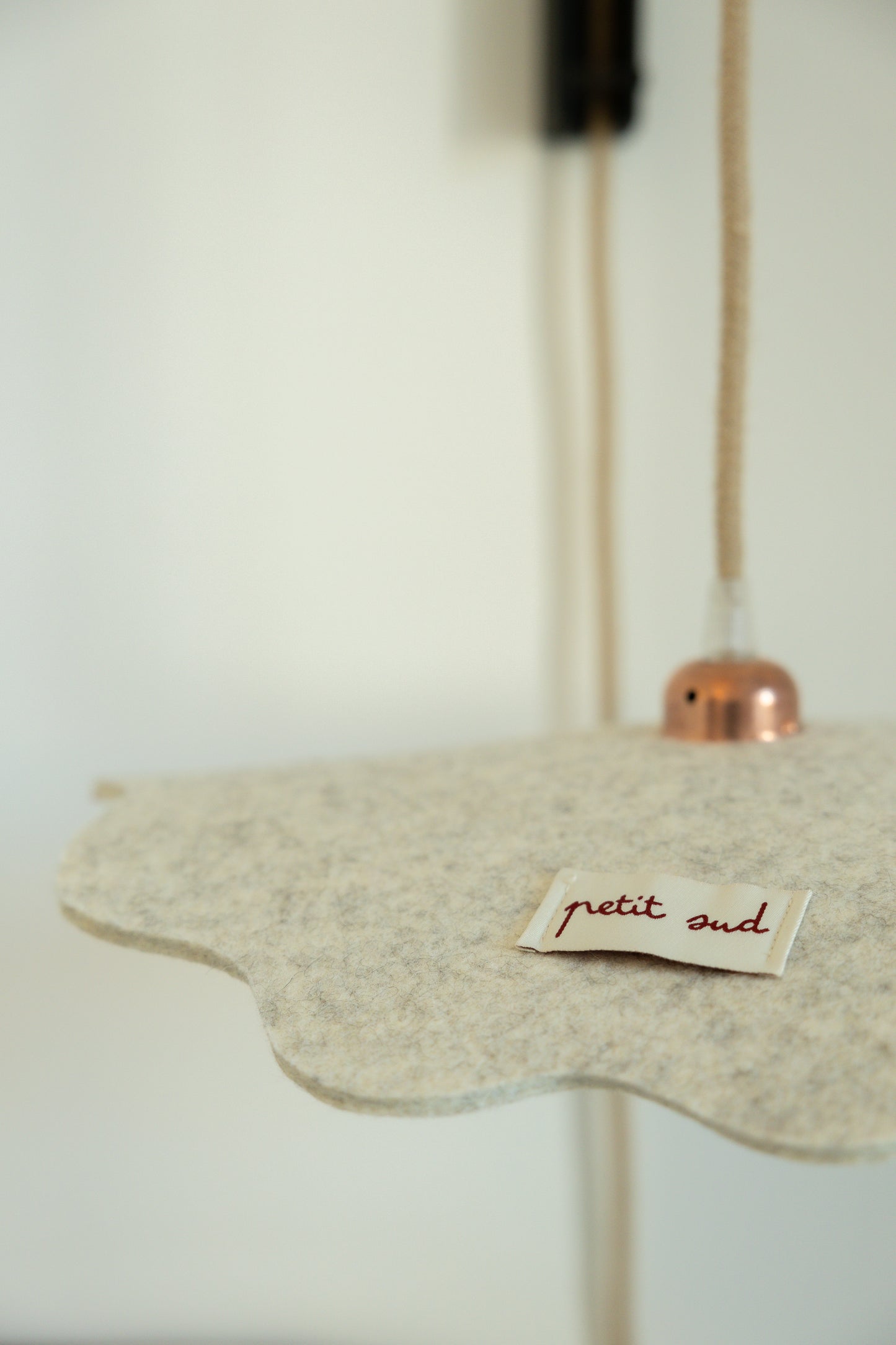 Suspension Wavy Beige chiné