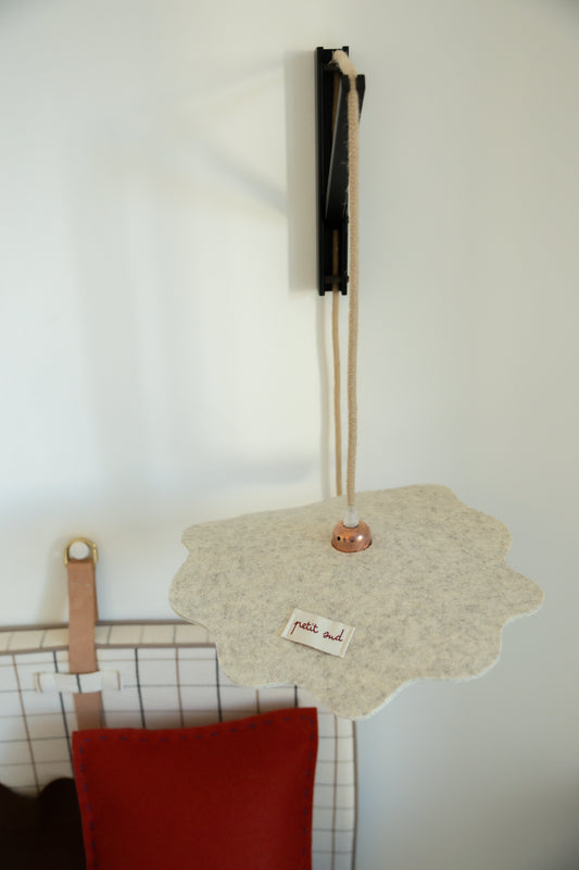 Suspension Wavy Beige chiné