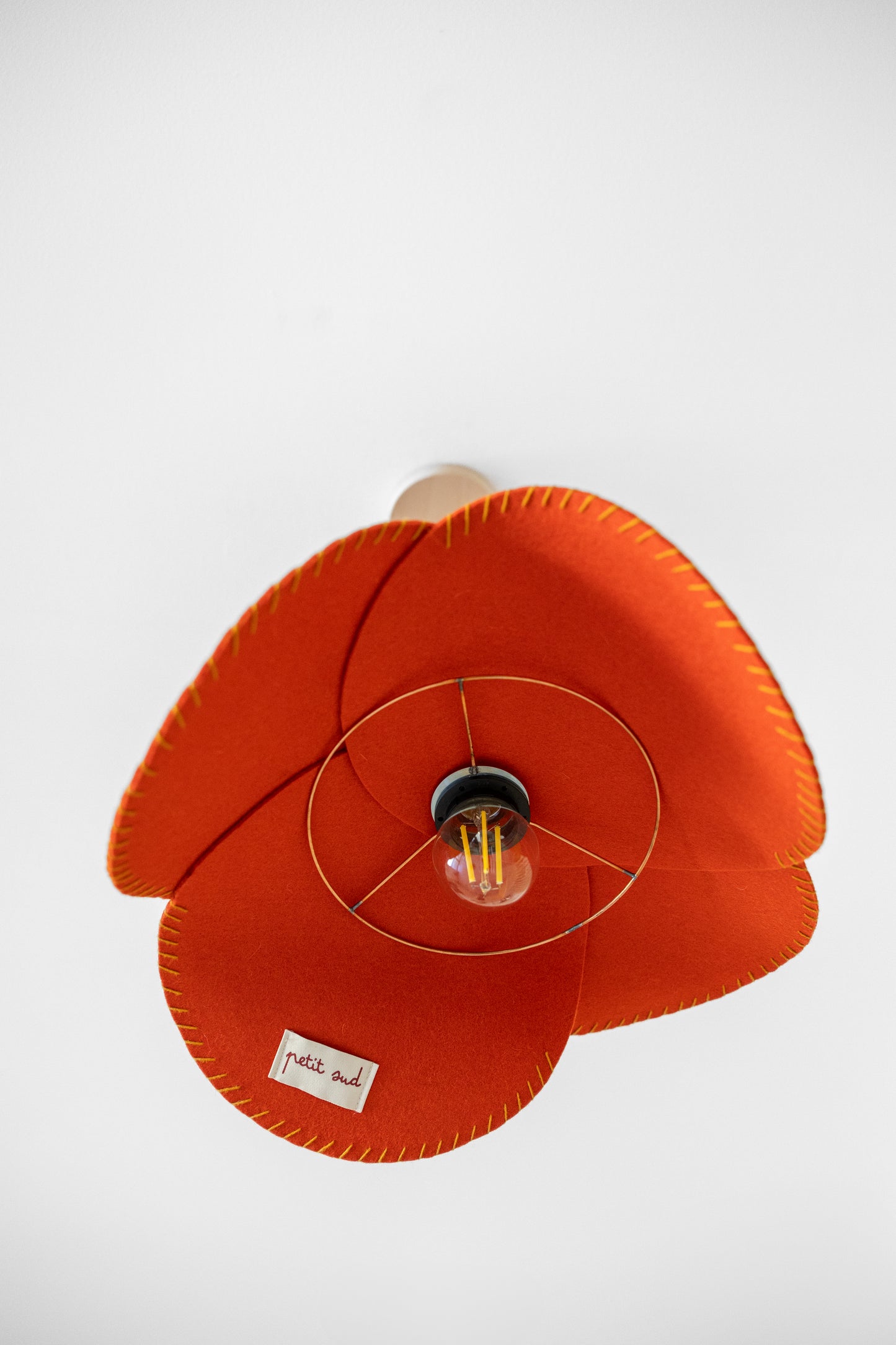 Suspension Flower Orange sanguine