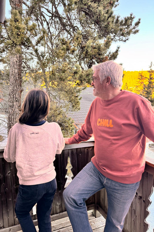 Sweat CHILL mixte Terracotta